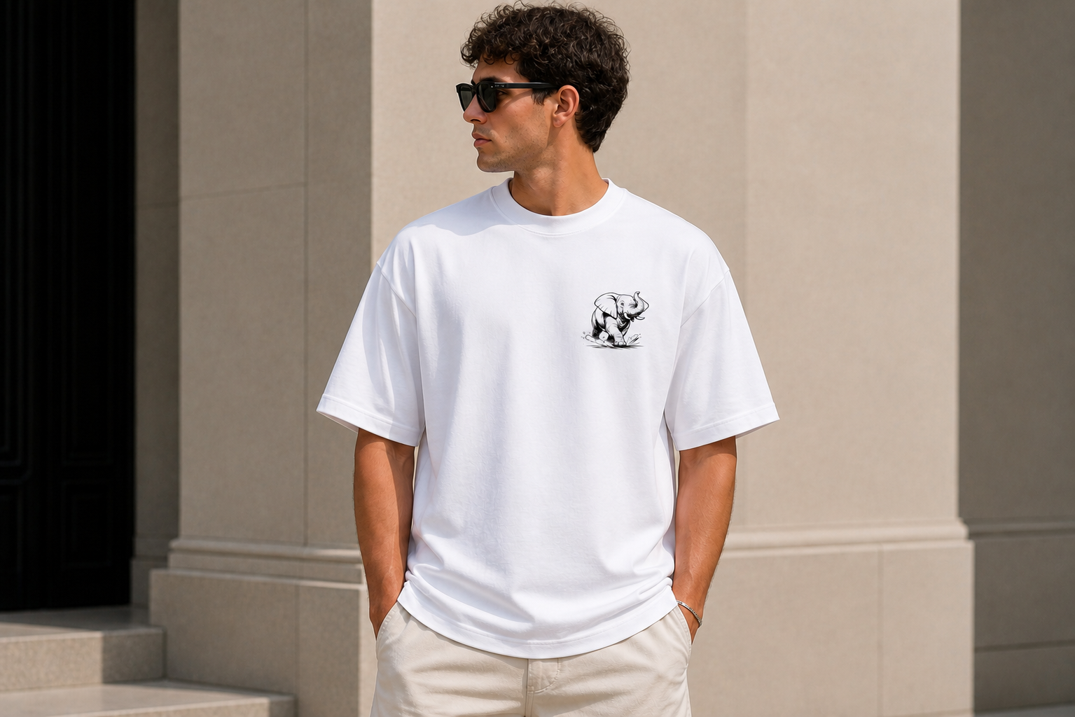 Edición El Elefante Africano — Playera editorial - Imagen 2