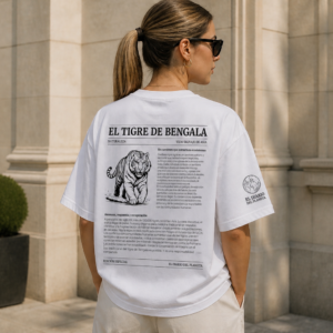 Edición El Tigre de Bengala — Playera editorial