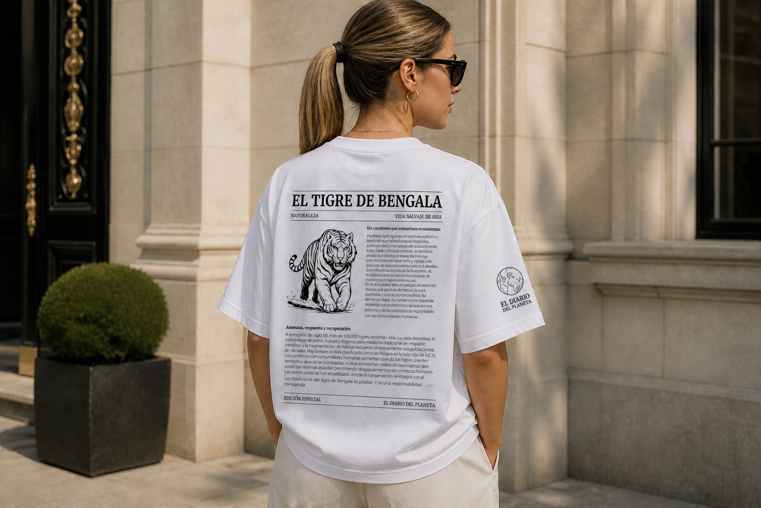 Edición El Tigre de Bengala — Playera editorial