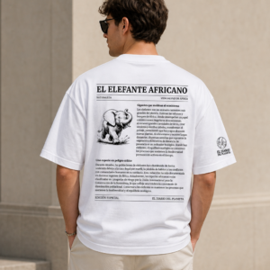 Edición El Elefante Africano — Playera editorial