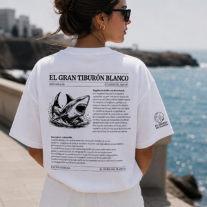 Edición El Gran Tiburón Blanco — Playera editorial